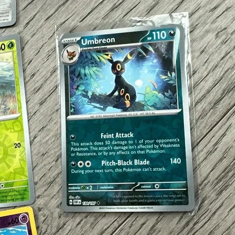 Pokemon TCG Cards reverse Holo -lot Of 13 With Umbreon